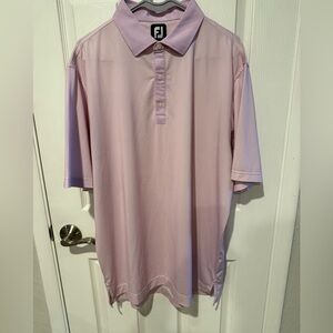Footjoy FJ  Lavender Polo Shirt XL Like New Soft